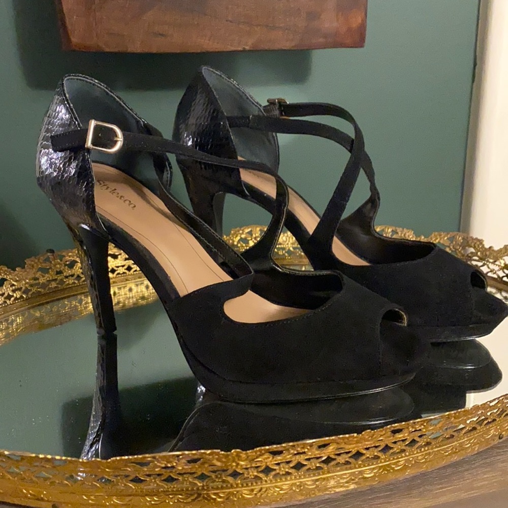 Style&Co women’s black size 7 heels